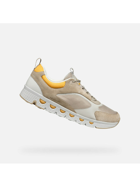 Geox Beige Herrenturnschuhe Geox Spherica ECUB-4