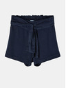 name it Dunkelblaue Mädchen-Shorts mit Krawatten, Name: Feefee
