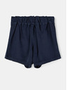 name it Dunkelblaue Mädchen-Shorts mit Krawatten, Name: Feefee