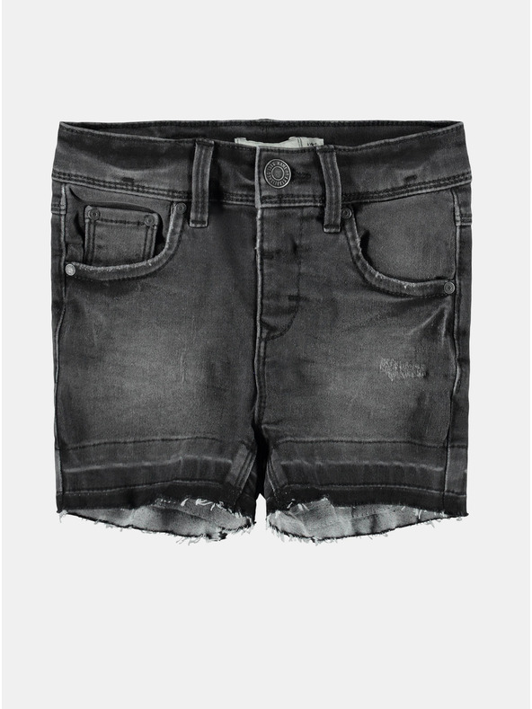 name it Schwarze Mädchen Denim Shorts name it Salli