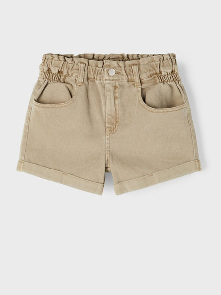 name it Beigefarbene Mädchen-Shorts Name it Bella