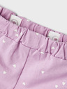 name it Hellviolette gemusterte Shorts für Mädchen name it Henny