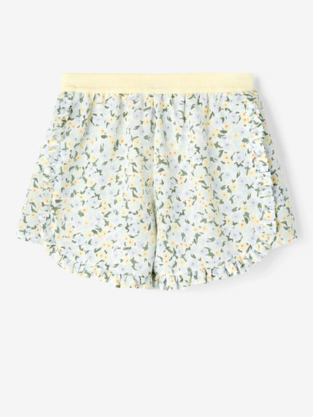 name it Gelbe und blaue Shorts mit Blumenmuster für Mädchen, Finna