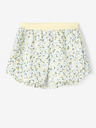 name it Gelbe und blaue Shorts mit Blumenmuster für Mädchen, Finna