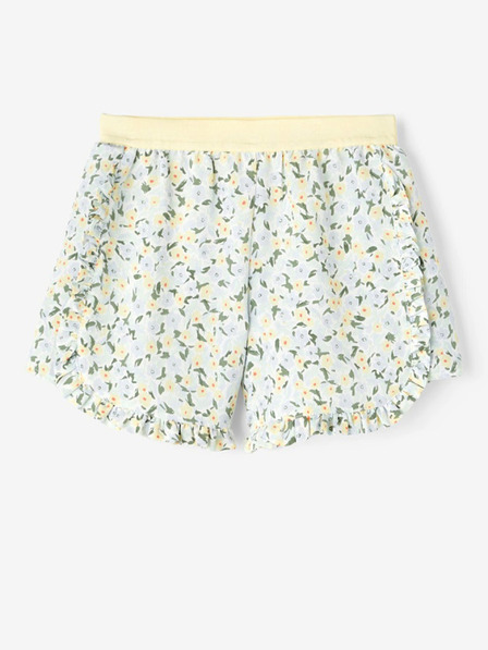 name it Gelbe und blaue Shorts mit Blumenmuster für Mädchen, Finna