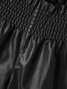 name it Schwarze Mädchen-Ledershorts name it Flarita