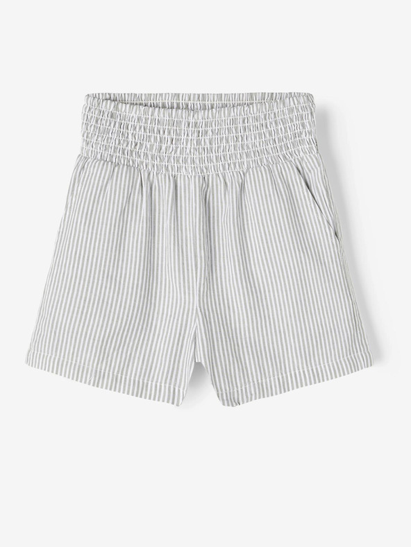 name it Hellblaue gestreifte Shorts für Mädchen name it Hatty