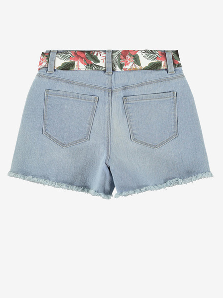 name it Hellblaue Jeansshorts für Mädchen, Name: Becky