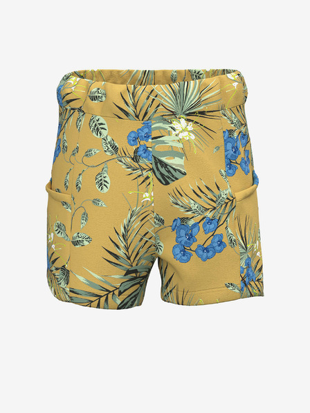 name it Gelbe gemusterte Shorts für Mädchen, Name: Florence