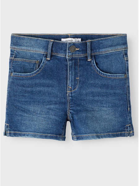 name it Blaue Jeansshorts für Mädchen name it Salli