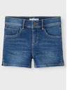 name it Blaue Jeansshorts für Mädchen name it Salli