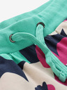 NAX Rosa und türkisfarbene geblümte Shorts für Mädchen NAX ZULENO
