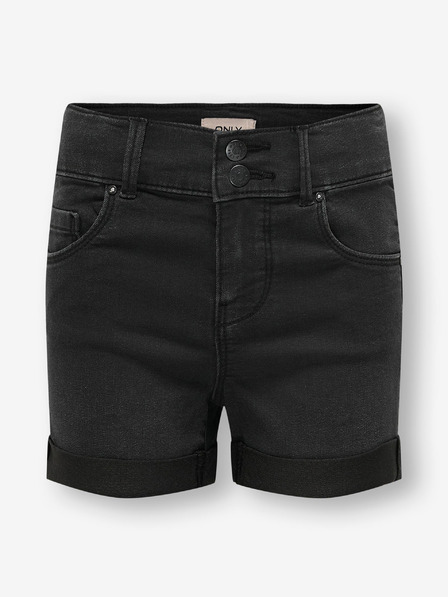 ONLY Schwarze Jeansshorts für Mädchen ONLY Carmen