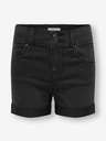 ONLY Schwarze Jeansshorts für Mädchen ONLY Carmen