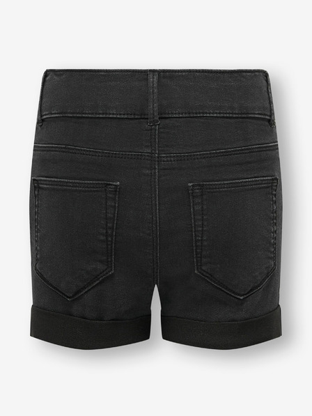 ONLY Schwarze Jeansshorts für Mädchen ONLY Carmen