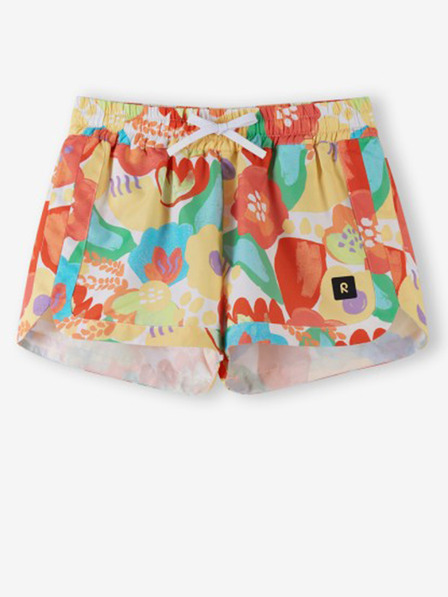 Reima Orange gemusterte Shorts für Mädchen Reima