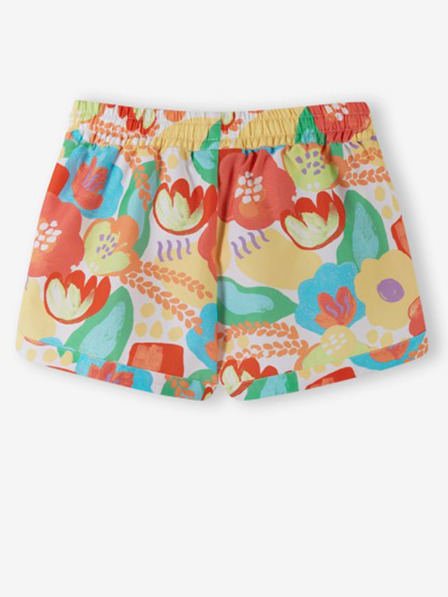 Reima Orange gemusterte Shorts für Mädchen Reima