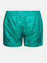 Sam 73 Türkisfarbene gemusterte Mädchen-Shorts mit Taschen SAM 73