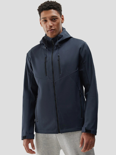 4F Winddichte Herren-Softshell-Jacke mit Membran 8000 4F