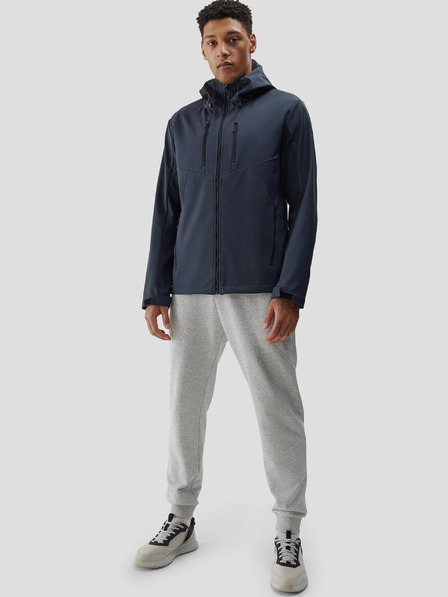 4F Winddichte Herren-Softshell-Jacke mit Membran 8000 4F