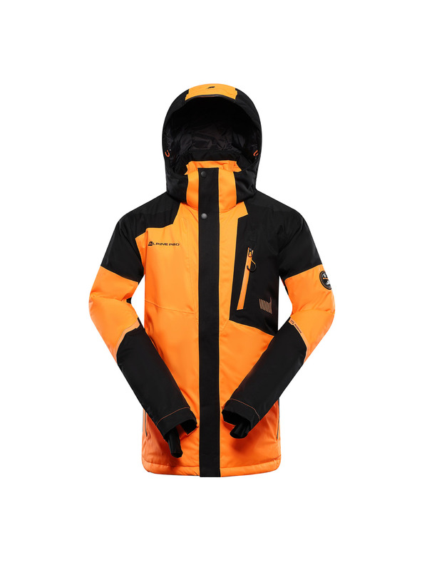 ALPINE PRO Herren-Skijacke mit ptx-Schneemembran ALPINE PRO DEAR neon shocking orange
