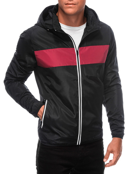 Edoti EDOTI Herren-Übergangsjacke, schwarz