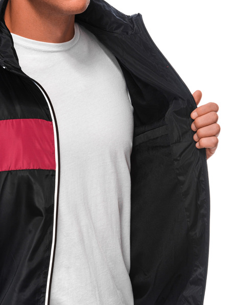 Edoti EDOTI Herren-Übergangsjacke, schwarz