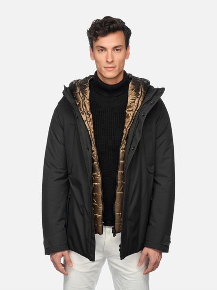Geox Schwarze Herren Geox Terrestre Abx Jacke