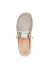 Hey Dude Damen Beige-Rosa Mokassins Hey Dude