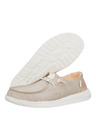 Hey Dude Damen Beige-Rosa Mokassins Hey Dude