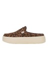 Hey Dude Damen Plateaupantoffeln mit Leopardenmuster Hey Dude