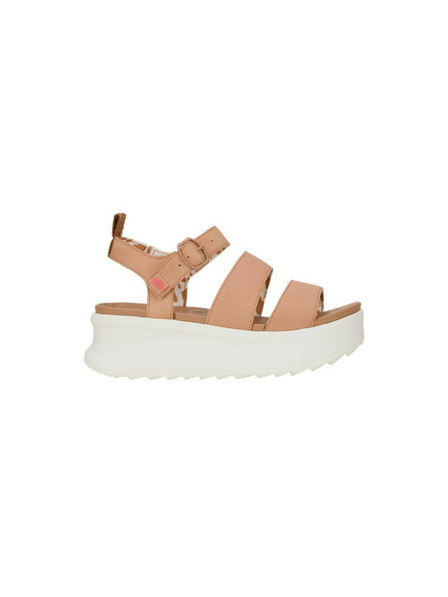 Hey Dude Damen Rosa Plateausandalen Hey Dude