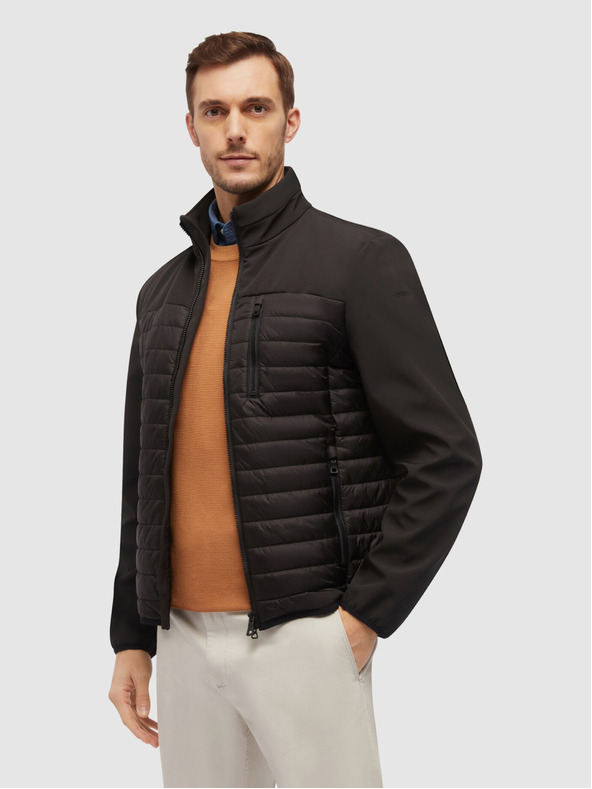 Geox Schwarze Herren Geox Sapienza Jacke