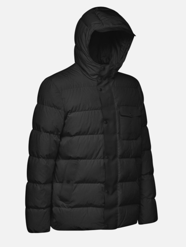 Geox Schwarz Herren Geox Pieve Jacke
