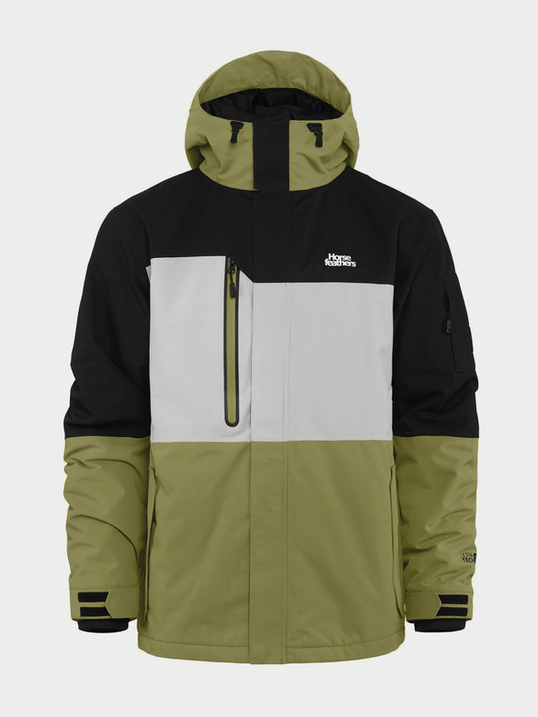 Horsefeathers Ripple Jacket - schwarz/iguana Größe L HORSEFEATHERS