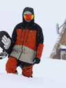 Horsefeathers Halen II Jacket - roter Ton/Mojave Pferdefedern