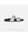 Geox Weiße Damen-Pantoletten Geox Brionia R