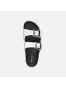 Geox Weiße Damen-Pantoletten Geox Brionia R