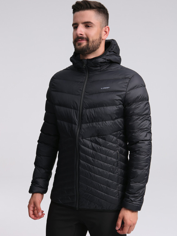 Loap Schwarze Daunenjacke für Herren LOAP IPALO