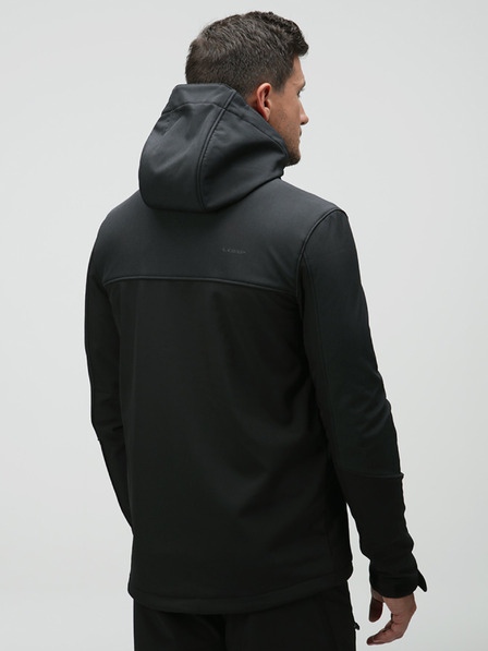 Loap Schwarze Herren-Softshell-Jacke LOAP LUPP