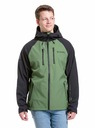 Meatfly Meatfly Herren Softshell Jacke Rasmussen Forest Green/Black | Schwarz | Größe