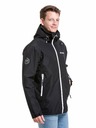Meatfly Meatfly Herren Hardshell Jacke Bryce Black Ripstop | Schwarz | Größe