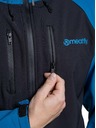 Meatfly Meatfly Herren Softshell Jacke Rasmussen Ocean Blue/Black | Schwarz | Größe
