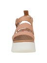 Hey Dude Damen Rosa Plateausandalen Hey Dude