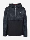 Sam 73 Schwarzer gemusterter Anorak für Kinder SAM 73 Juno