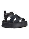 Hey Dude Damen Schwarze Plateausandalen Hey Dude