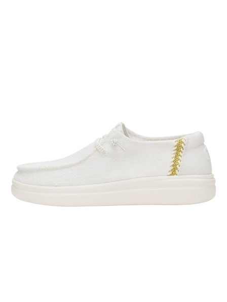 Hey Dude Damen weiße Slip-on Sneaker Hey Dude