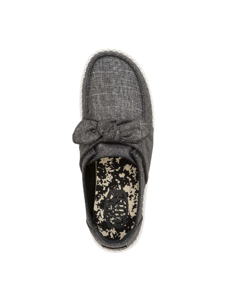 Hey Dude Damen schwarze Slip-on Sneaker Hey Dude
