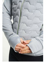 Tenson Herren TENSON TXlite Hybrid Zip Jacke M hellgrau