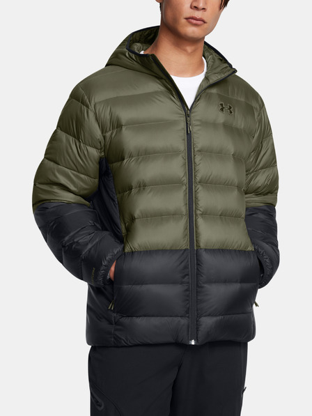 Under Armour Herren Under Armour LEGEND DOWN HOODED JACKET-GRN